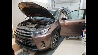 Чип тюнинг Toyota HIGHLANDER, увеличение мощности до 292 л.с. без снижения ресурса двигателя