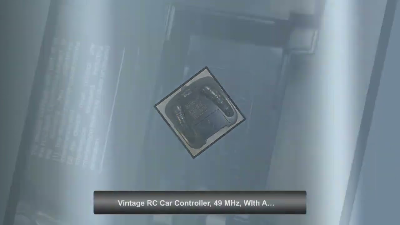 Vintage RC Car Controller, 49 MHz, WIth Antenna From 2002