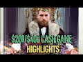 HIGH STAKES POKER $200/$400 with limitless Cash Game Top Pots Ep17 Cards-UP Highlights