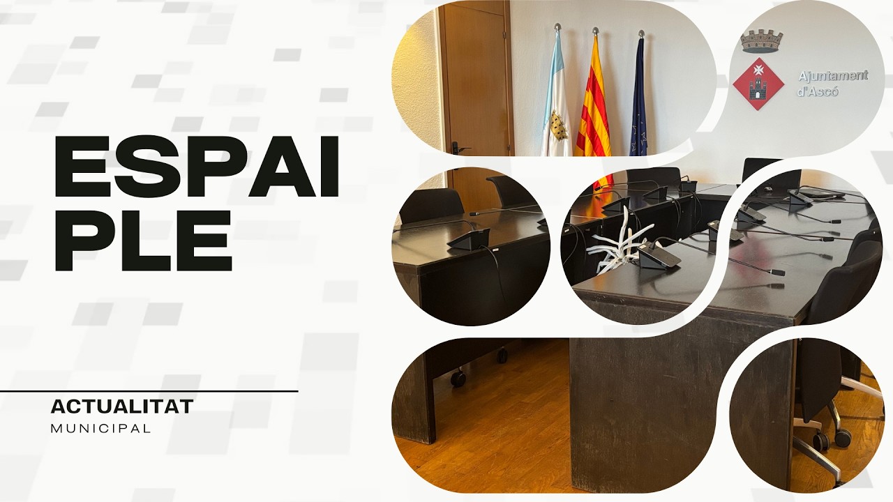 ESPAI PLE: Resum de la sessió ordinària del 28 de setembre de 2026