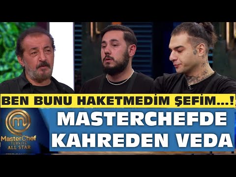 MASTERCHEFDE 15 EKİM GECESİNİN ELENEN İSİMİ BELLİ OLURKEN HERKES KAHROLDU EN SEVİLEN İSİM VEDA RTTİ