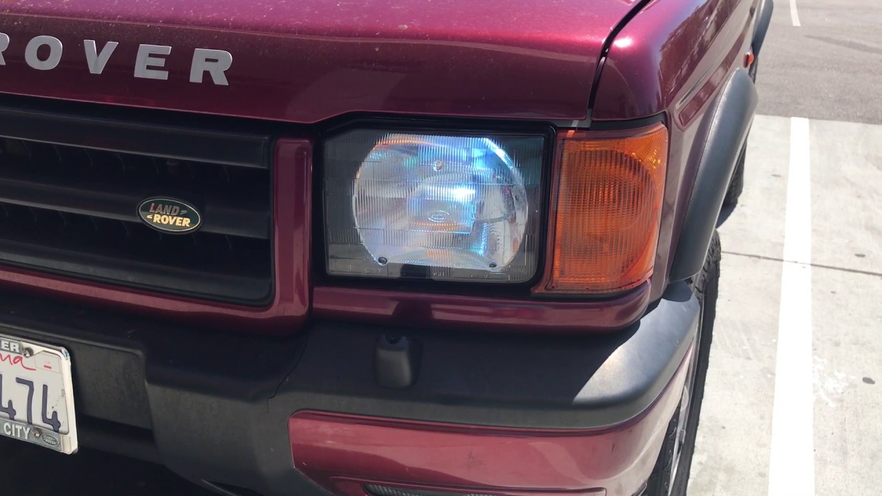 Land Rover discovery 2 headlight washers YouTube