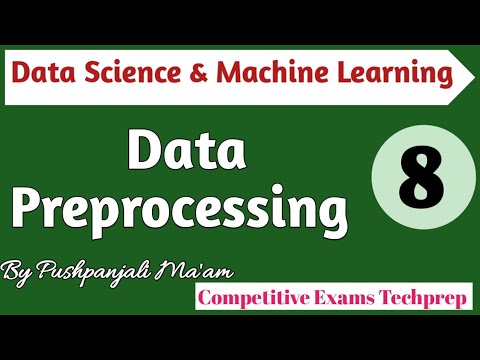 Lec - 2.1 Data Preprocessing in Data Science and Machine learning in ...