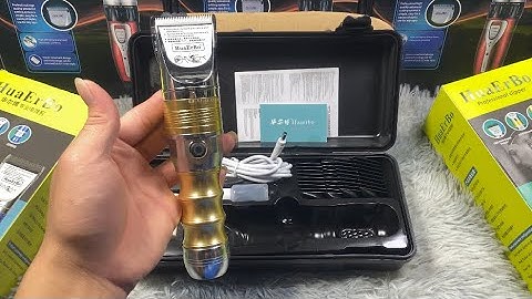 Tông Đơ Cao Cấp Huber B60 Phục Vụ Cắt Tóc Cho Khách Hàng ,Lưỡi Sứ Chuốt ,Pin Cắt Liên Tục 7-8 Tiếng 