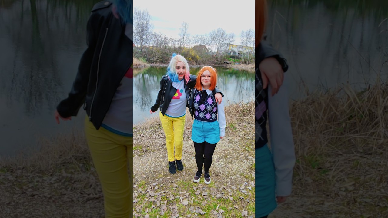 Zoé Lee & Sabrina Raincomprix @nikkihatsunecosplay #miraculous #cosplay #shorts