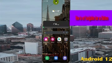 How to set Navigation bar as Buttons in Samsung Galaxy S21 Plus