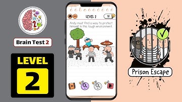 Brain Test 2 Prison Escape Level 2 Walkthrough