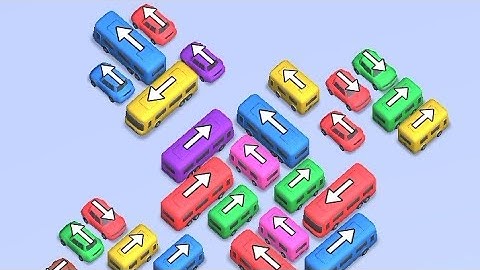 Bus crazy Traffic Jam Puzzle Level 23 Solution Walkthrough