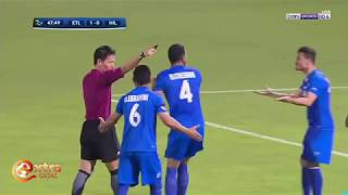 ملخص مباراه الهلال السعودي واستقلال طهران 0-1 طرد علي الحبسي