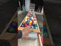 マーブルラン50 marble run　スロープを転がる大玉　ショート編　特撮動画