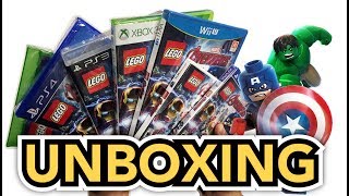 LEGO Marvel Avengers (PS4 / Xbox One / PS3 / Xbox 360 / Wii U / PS VITA / 3DS) Unboxing!! screenshot 1