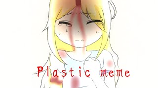 Plastic meme/Creepypasta ft.Lifeless Lucy  TW: Blood, Glitch,Flash