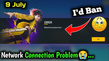 Free Fire "Network Connection Error" Problem Solution✅ || Free Fire Network Error Problem Fix 2025