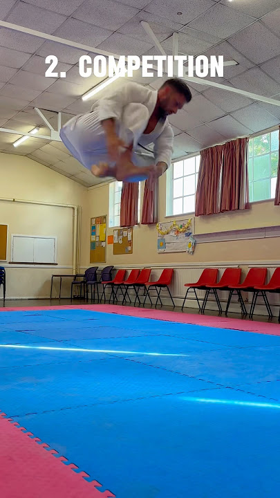 Shotokan Kata - Kanku sho Jump #Karate #kata #shotokan #WKF #karateka