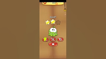 cut the rope full free level 21 walkthrough Solution