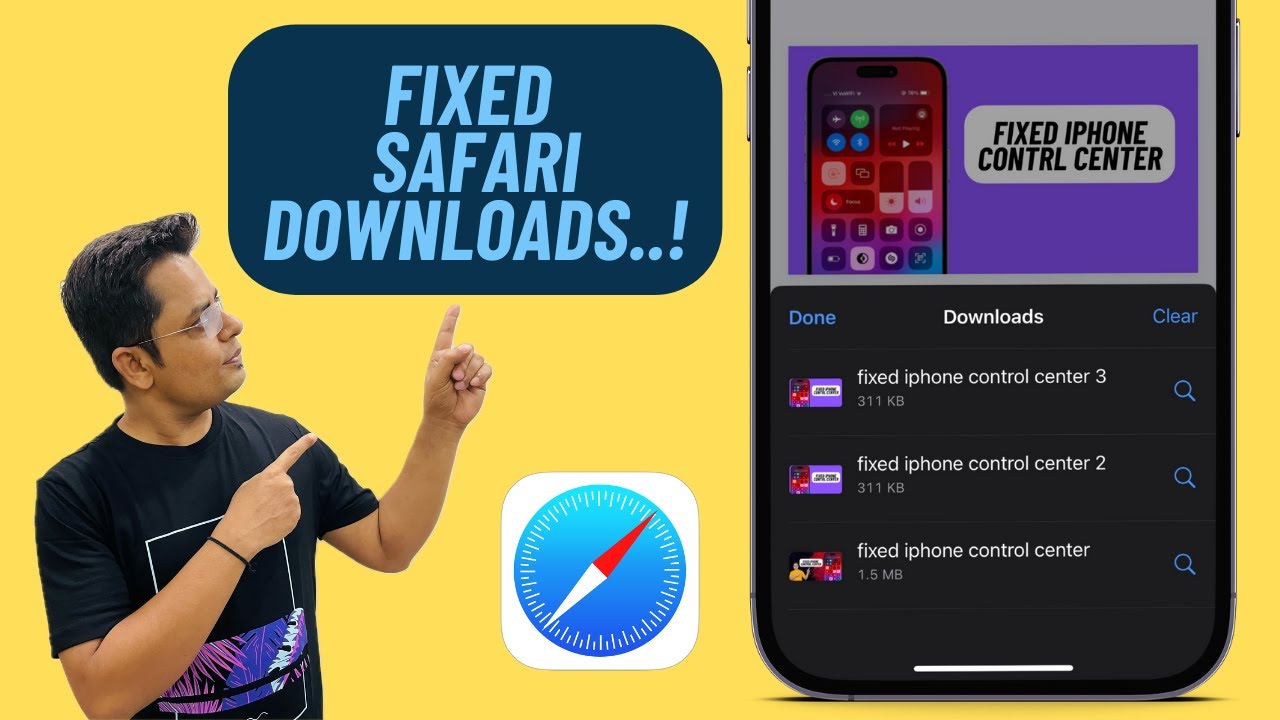 safari not downloading files ipad