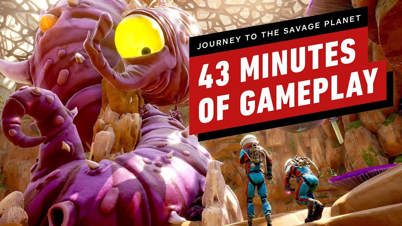 gameplay journey to the savage planet