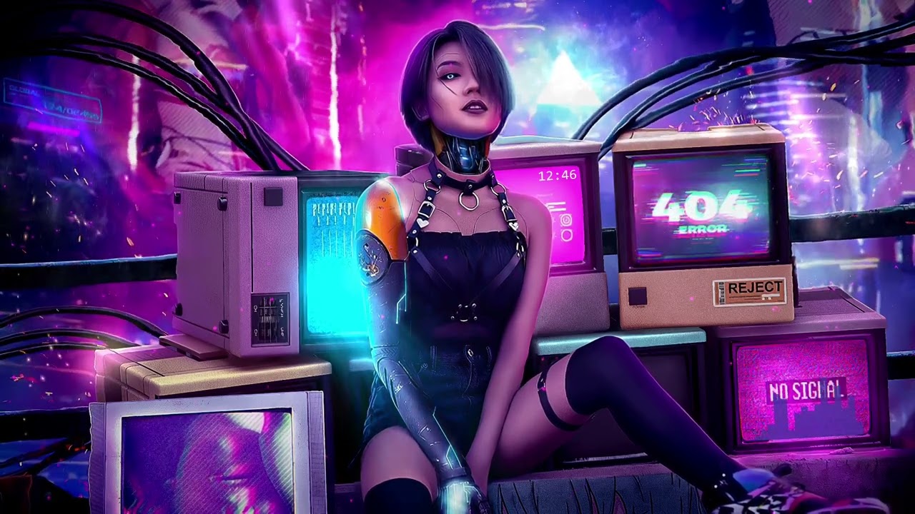 Cyberpunk Girl Wallpaper Engine 