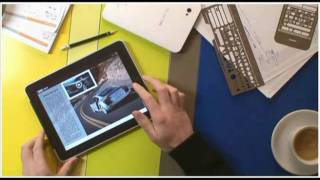 iPad demo of basic functionalities for magazines (a HD version is also available)