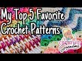 My Top 5 Favorite Crochet Stitches.  What's Yours???