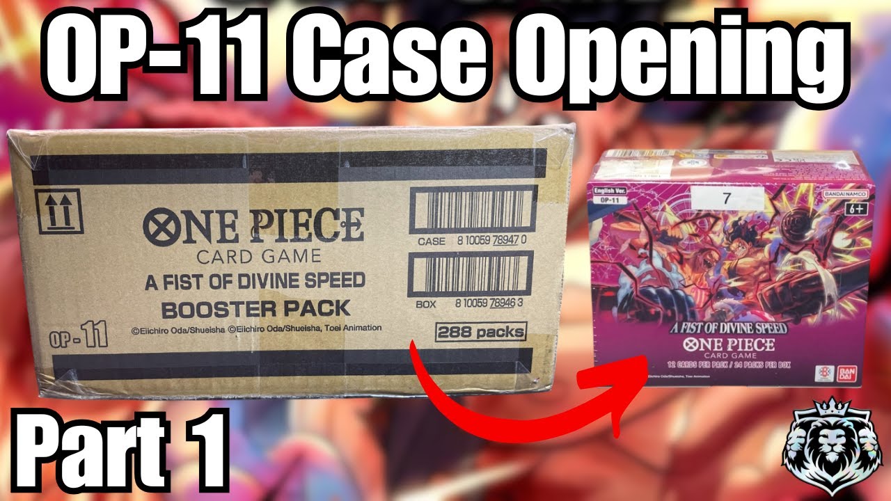 Opening a CASE of A Fist of Divine Speed (OP-11) | PART 1 Opening a CASE of A Fist of Divine Speed (OP-11) | PART 1