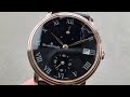 Blancpain Villeret Eight Days Grand Feu Enamel 6614-3637-55B Watch Review