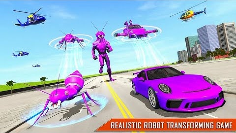 Ant Robot Game Ant Transform Game