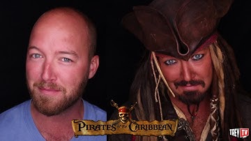 *Becoming Captain Jack Sparrow* || Makeup Transformation Timelapse
