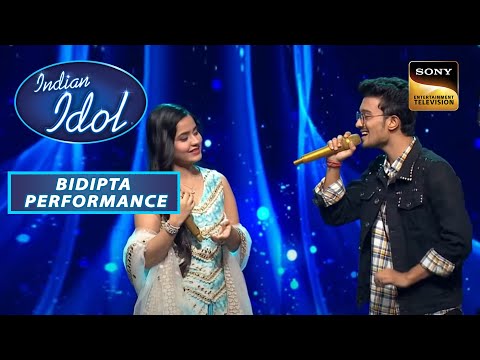 Bidipta और Rishi ने एक प्यारे Couple के लिए गया यह गाना | Indian Idol Season 13| Bidipta Performance