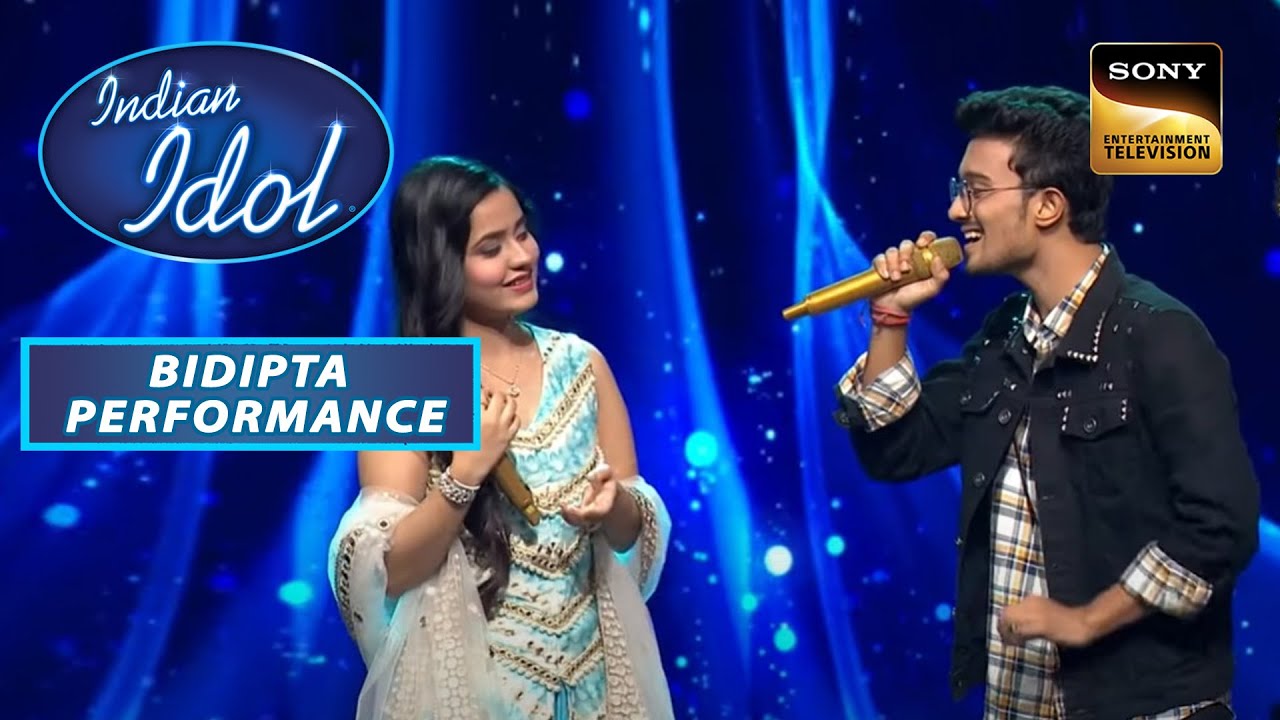 Bidipta और Rishi ने एक प्यारे Couple के लिए गया यह गाना | Indian Idol Season 13| Bidipta Performance