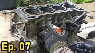 Rusty Honda CRX Restoration Ep. 07 (DOHC ZC Engine Rebuild)