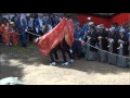 久田見まつり　2012年　獅子舞の奉納
