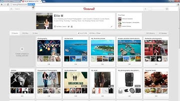 How to add a Pinterest Follow Button   Wix com