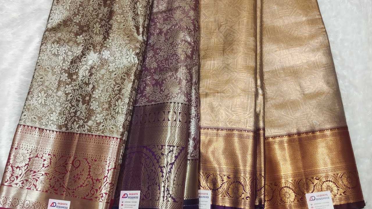Semi Pattu Sarees#viral#shortsfeed## Muggam work# Akshaya Designers ...