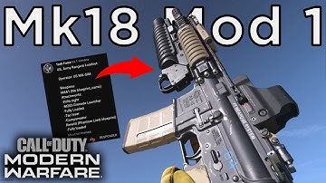 Mk18 Mod 1 (M4A1) Gameplay | Call of Duty Modern Warfare (PS5)