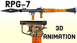 How an RPG-7 WORKS?../rocket propellant greanad 3d animation/learn from the base screenshot 3