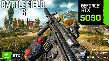 Battlefield 6 : RTX 5090 32GB ( 4K OVERKILL Graphics / DLSS 4 ULTRA Performance