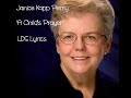 &#39;A Childs Prayer&#39; Lyrics | Janice Kapp Perry | LDS Childrens Song