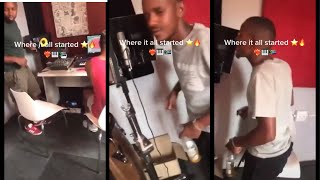 Kabza de Small  Mrjazziq & jazzidisciple In Studio Before Money & Fame