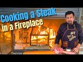 How to cook a perfect steak in your fireplace  minede tomahawk steak nasl piirilir