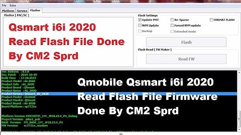 Qmobile Qsmart i6i 2020 Read Flash File Firmware Done By CM2