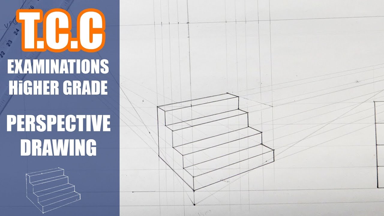 2 POINT PERSPECTIVE DRAWING FOR TCC HIGHER STUDENTS - YouTube