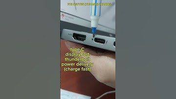 Differentd type-C support DisplayPort, Thunderbolt Power Delivery