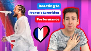 REACTING TO FRANCE'S EUROVISION SONG