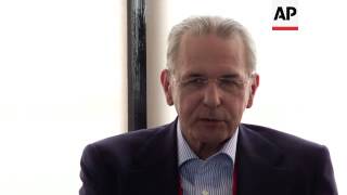 IOC chief says London Olympics are "really very good"