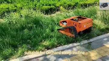 factory direct sales low wholesale price China garden lawn remote controlled grass cutter machine