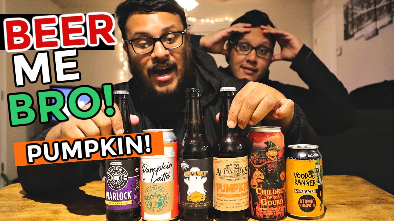 6 Seasonal PUMPKIN Beers With The HIGHEST ABV! BEER REVIEW BEER ME
