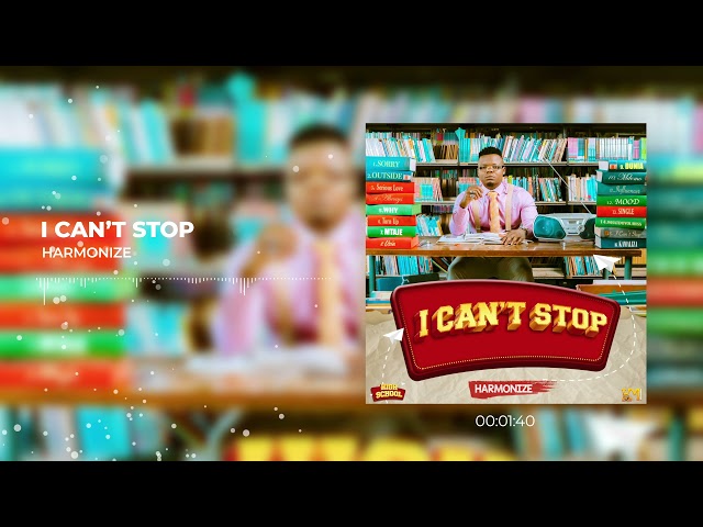 Harmonize - I Can'T Stop (Official Audio)