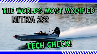 Worlds Most Modified Nitra 22 |  Class 7 Race Boat | Professional Boat Check | Gearhead Boats