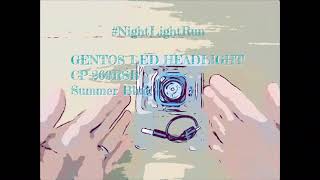 GENTOS LED HEADLIGHT CP-260RSB【